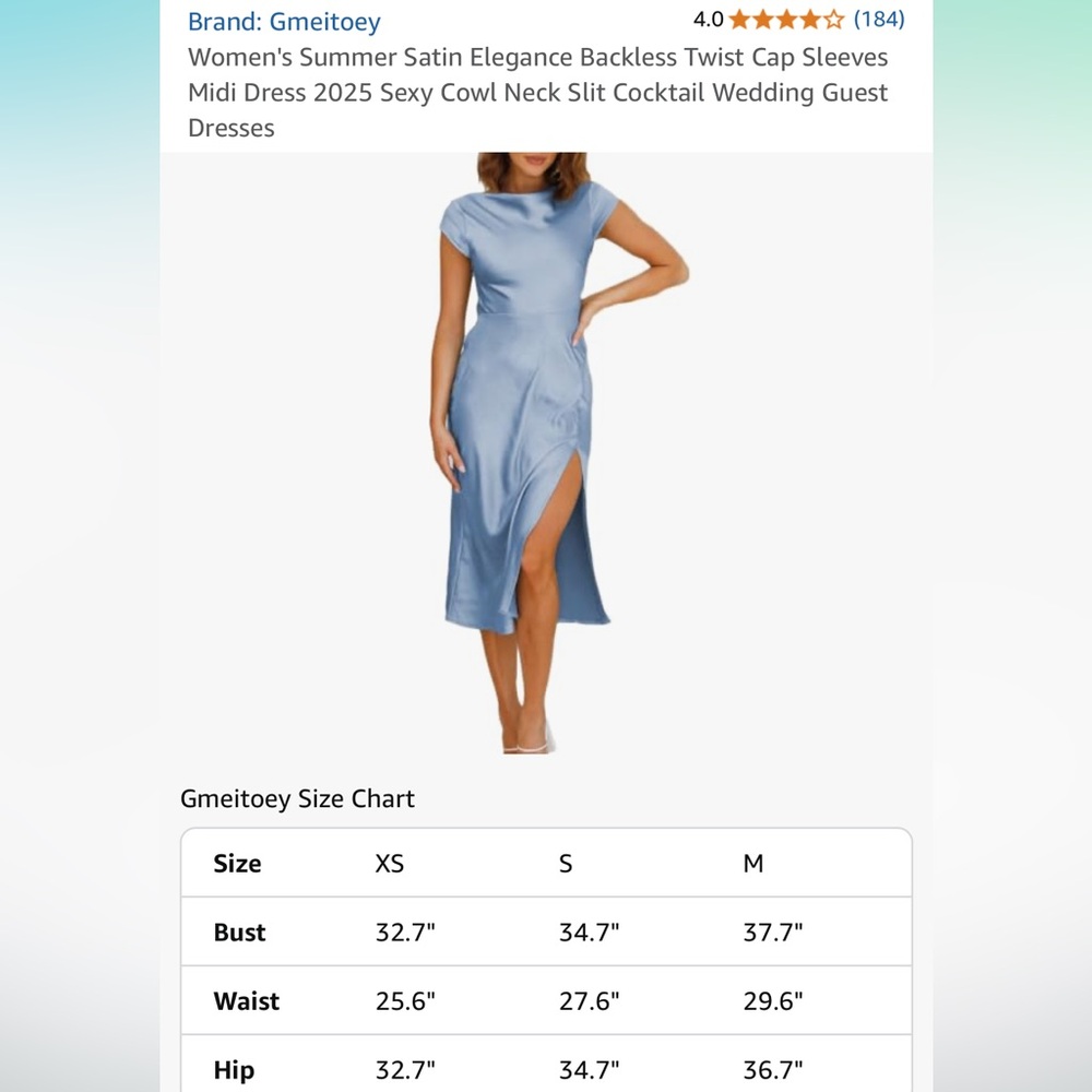 GMEITOEY DRESS